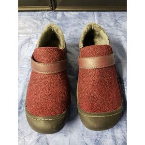 JBU by JAMBU TIDE RED VEGAN‎ SLIP ON MEMORY FOAM SHOES SZ 6M